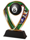 Acrylpokal Billiard